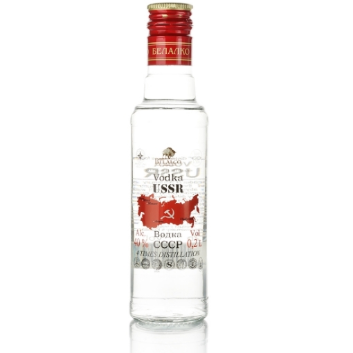 Picture of Vodka USSR 40% Alc, 200ml, 30 bottle per case 