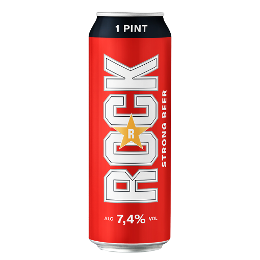 Picture of Beer Rock Strong  7.4% Can 568ml, 24 cans per case 