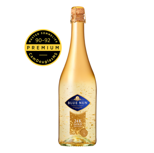 Picture of Wine Blue Nun Sparkling Gold 11% 750ml, 12 bottles per case