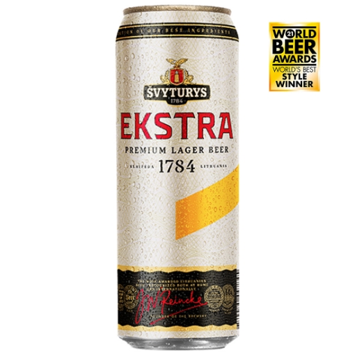 Picture of Beer Ekstra Dortmunder Lager 5.2% Can 568ml, 24 cans per case