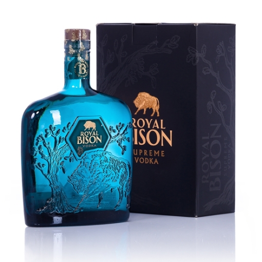 Picture of Vodka Royal Bison 40%, 700ml, 6  bottle per case