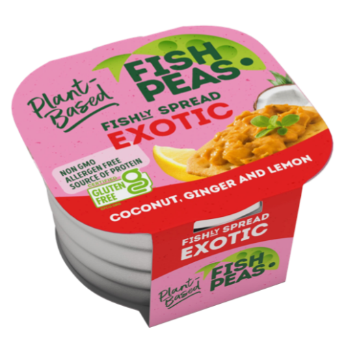 Picture of Fish Peas Vegan Spread in Exotic Sauce 125g, 10 cans per case 