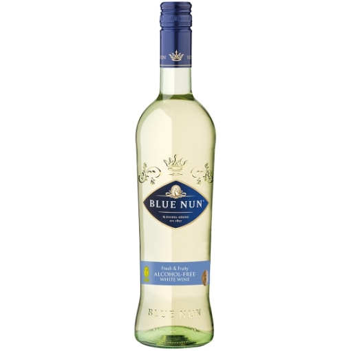 Picture of Wine Blue Nun Vegan Alc Free White 750ml, 6 bottles per case 