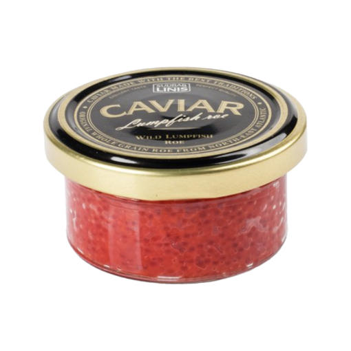 Picture of Caviar Wild Lumpfish Roe Red Sudrab Linis Jar 50g, 6 jars per case