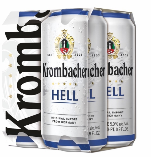 Picture of Beer Hell Krombacher 4-pack 5% Can 500ml, 6 per cases