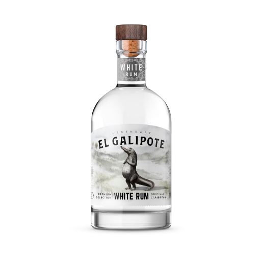 El Galipote White Rum Bottle – Smooth Caribbean Spirit