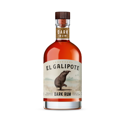 El Galipote Dark Rum 40% 700ml – Premium Lithuanian Rum