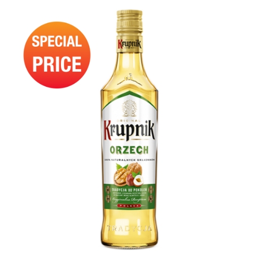 Picture of Liqueur Hazelnut Krupnik 30% 500ml, 6 bottles per case