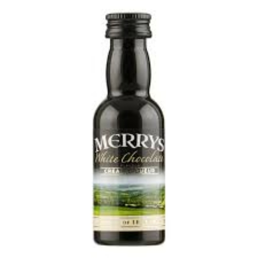 Picture of Liqueur Irish White Choc Cream Merrys 17% Bottle 700ml, 48 bottles per case