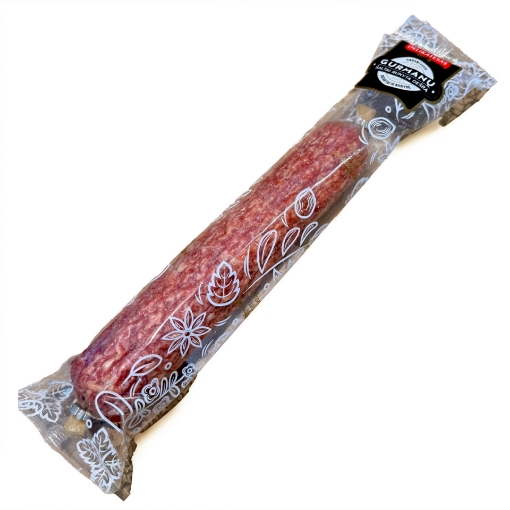 Gurmanu Delikatesas Cold Smoked Salami 320g – Premium Lithuanian Salami