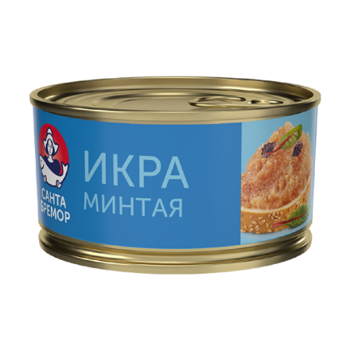 Picture of Caviar POLLOCK Original Santa Bremor Tin 130g, 12 jars per case