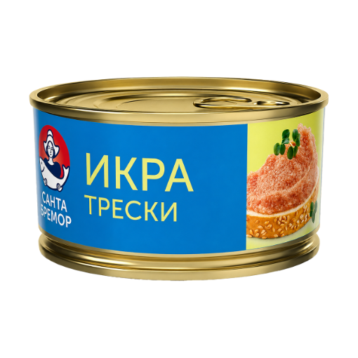 Picture of Caviar COD Original Santa Bremor Tin 130g, 12 jars per case