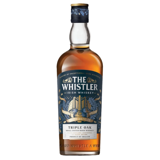 Picture of Whiskey Irish TRIPLE OAKED The Whistler 40% Gift Box Bottle 700ml, 6 bottles per box