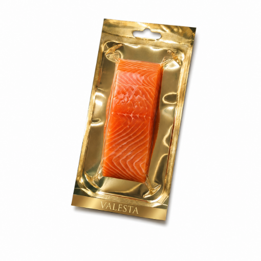 Picture of Salmon IVP Smoked Piece VALESTA 120g, 7 packs per case