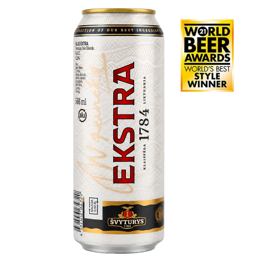 Picture of Beer Ekstra Dortmunder Lager 5.2% Can 568ml, 24 cans per case